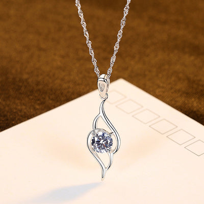 S925 Silver Pendant Necklace Women - Trendfull
