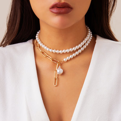 Irregular Chain Clavicle Necklace Women - Trendfull